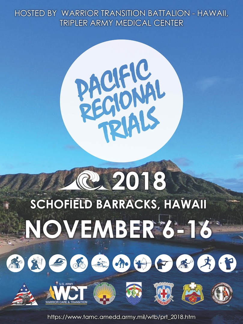 Pacific Regional Trials (Wounded Warrior Games) Coming to Schofield Barracks Nov. 6-16