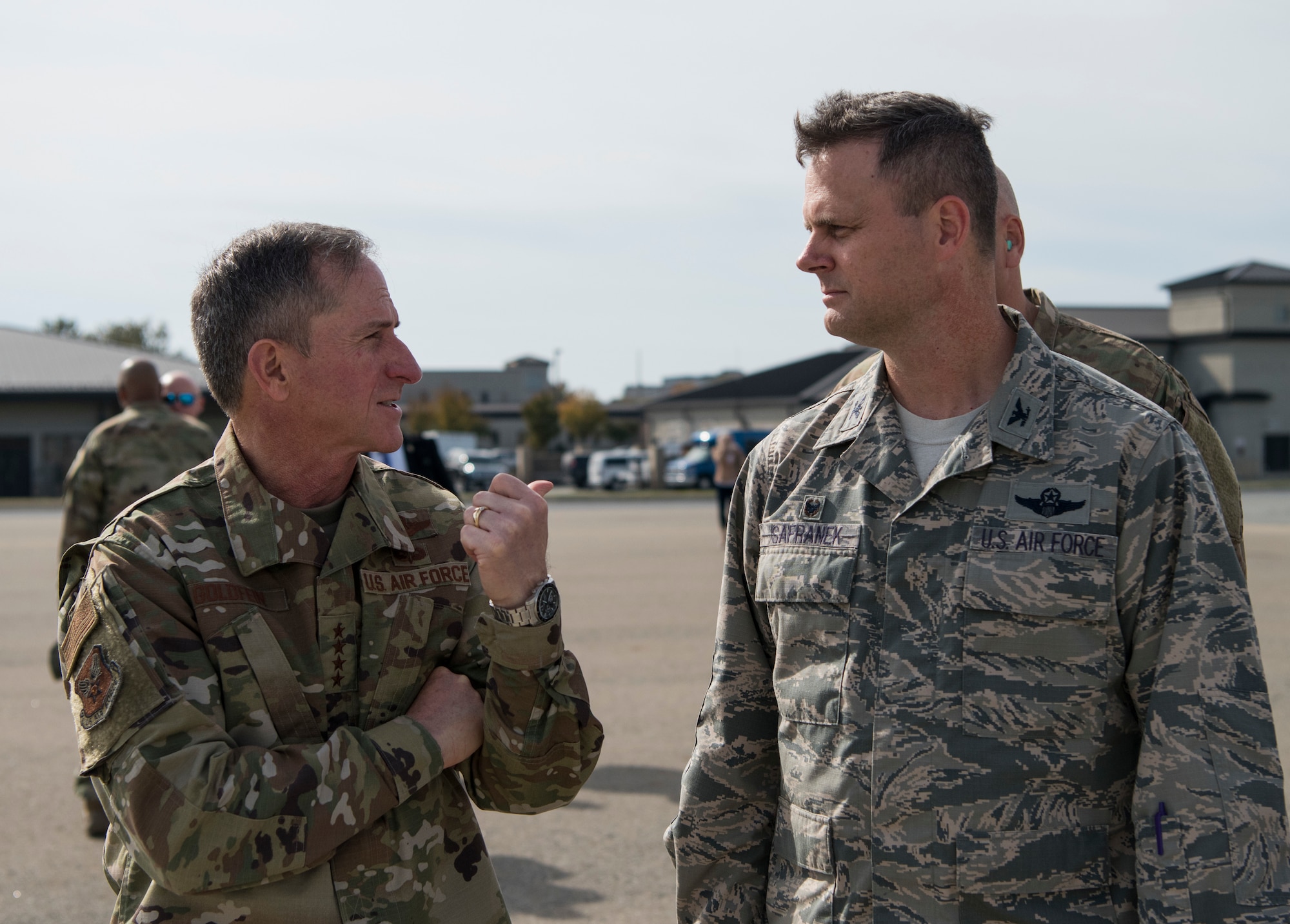 Goldfein is the 21st CSAF and focuses on revitalizing squadrons, strengthening joint leaders and teams, and advancing multi-domain, multi-functional command and control.