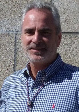 AFIMSC budget analyst Scott Sheffield returned on temporary duty to San Antonio to keep the mission going in the right direction. (U.S. Air Force Photo by Ed Shannon)