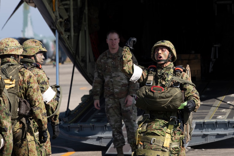 Paratroopers on board