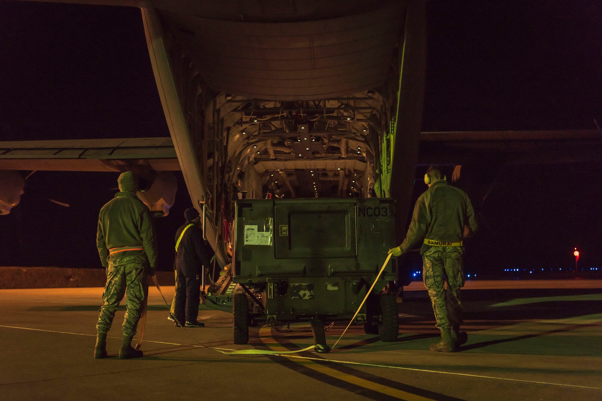 Loading up a Super Herc