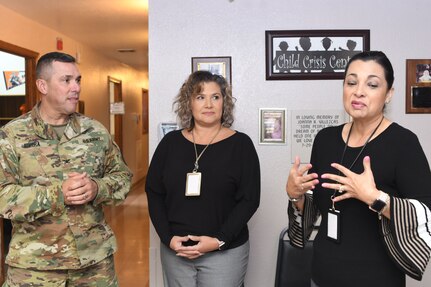 210th RSG Soldiers deliver goods, services to Child Crisis Center of El Paso