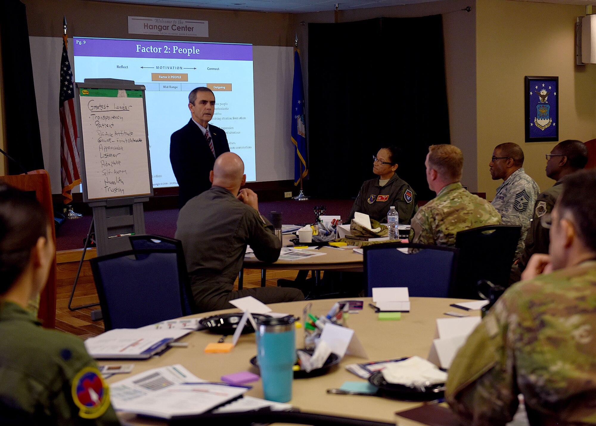 Former POW visits Dyess, provides leadership insight