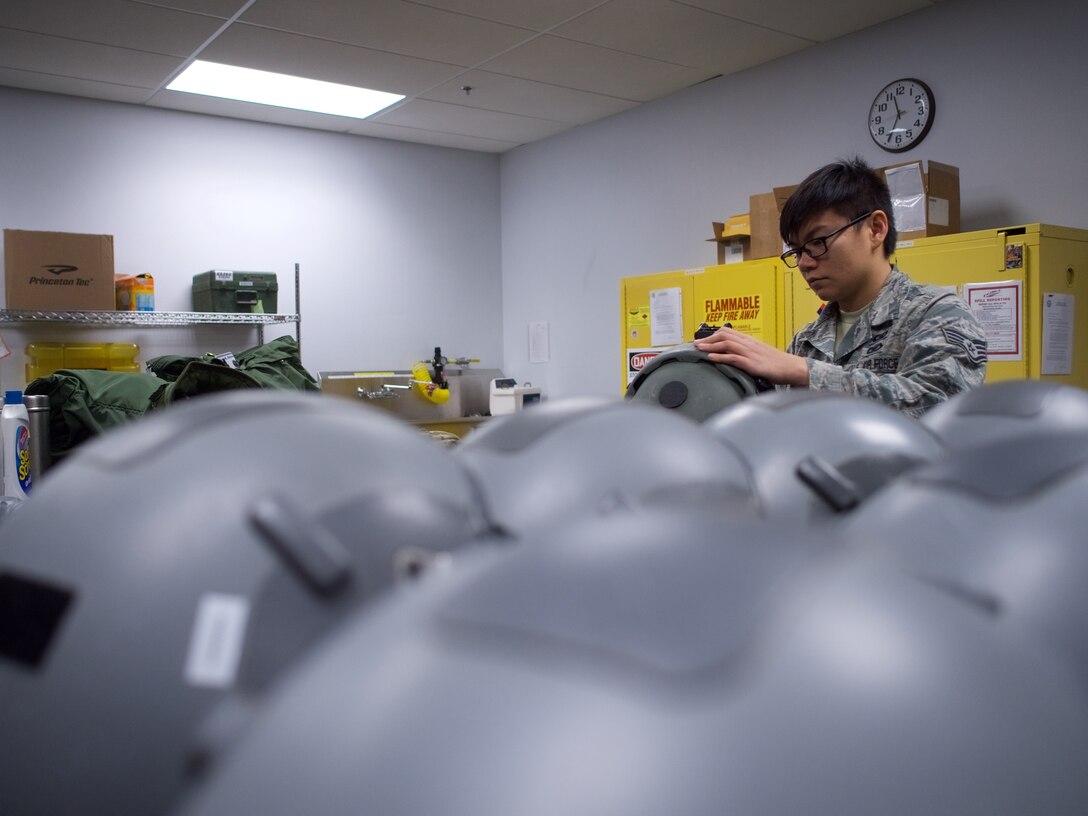Guard oxygen Airmen help 176th Wing aircrew breathe easy.