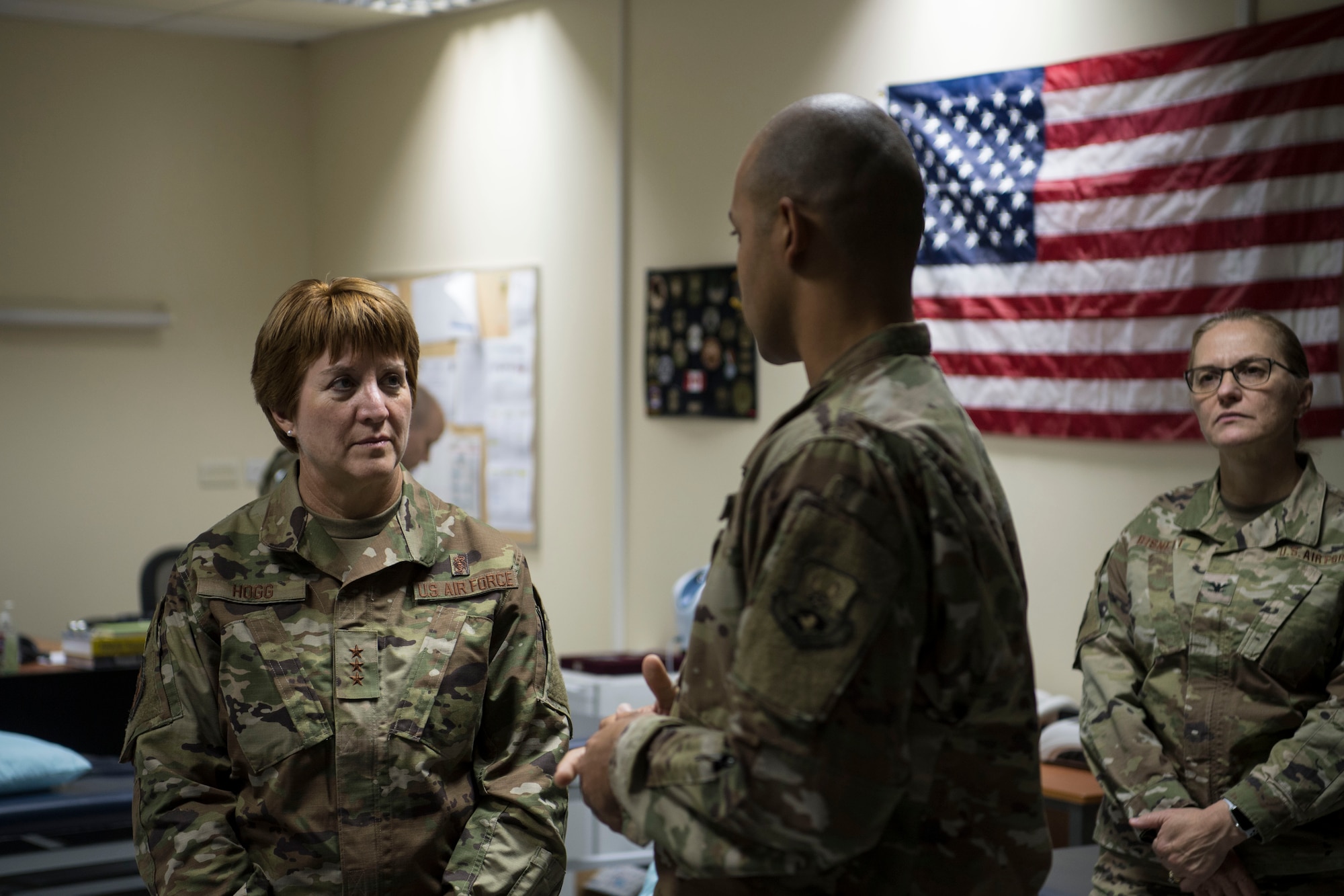 Air Force surgeon general visits ‘The Rock’