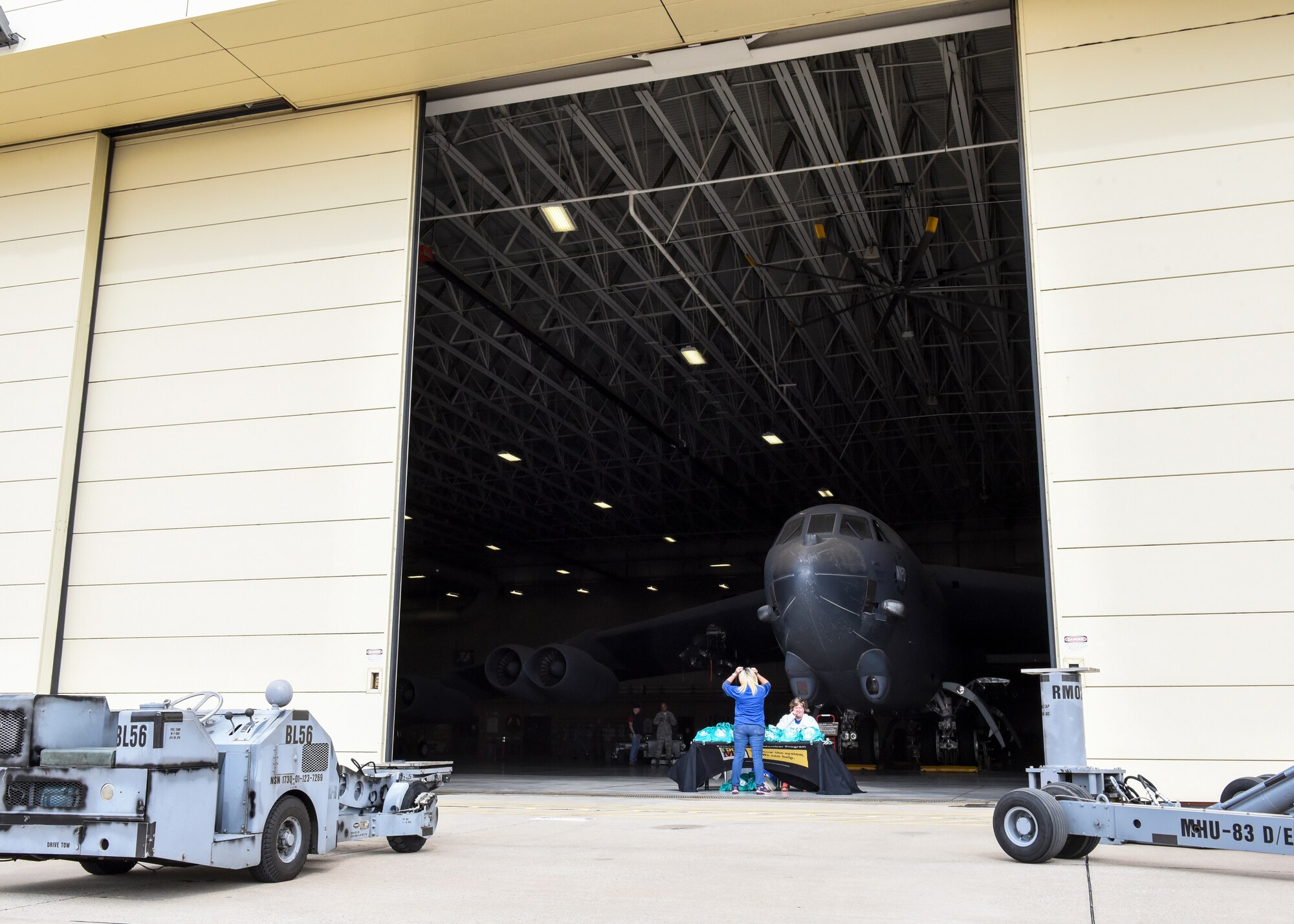 Military Families visit Sheppard Air Force Base