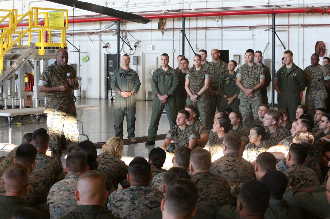 Top enlisted Marine: I work for you