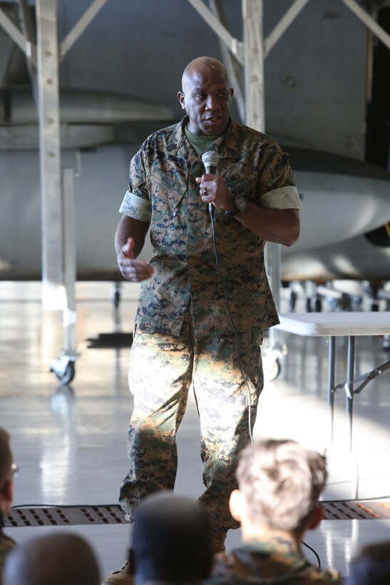 Top enlisted Marine: I work for you
