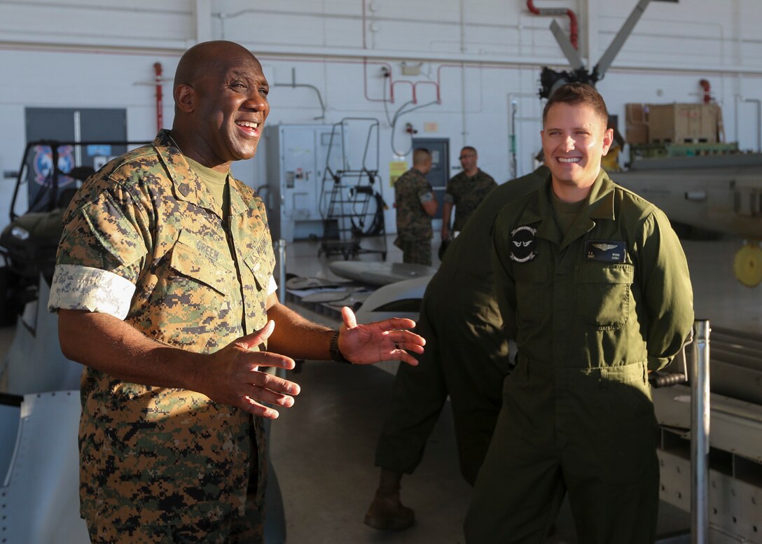 Top enlisted Marine: I work for you