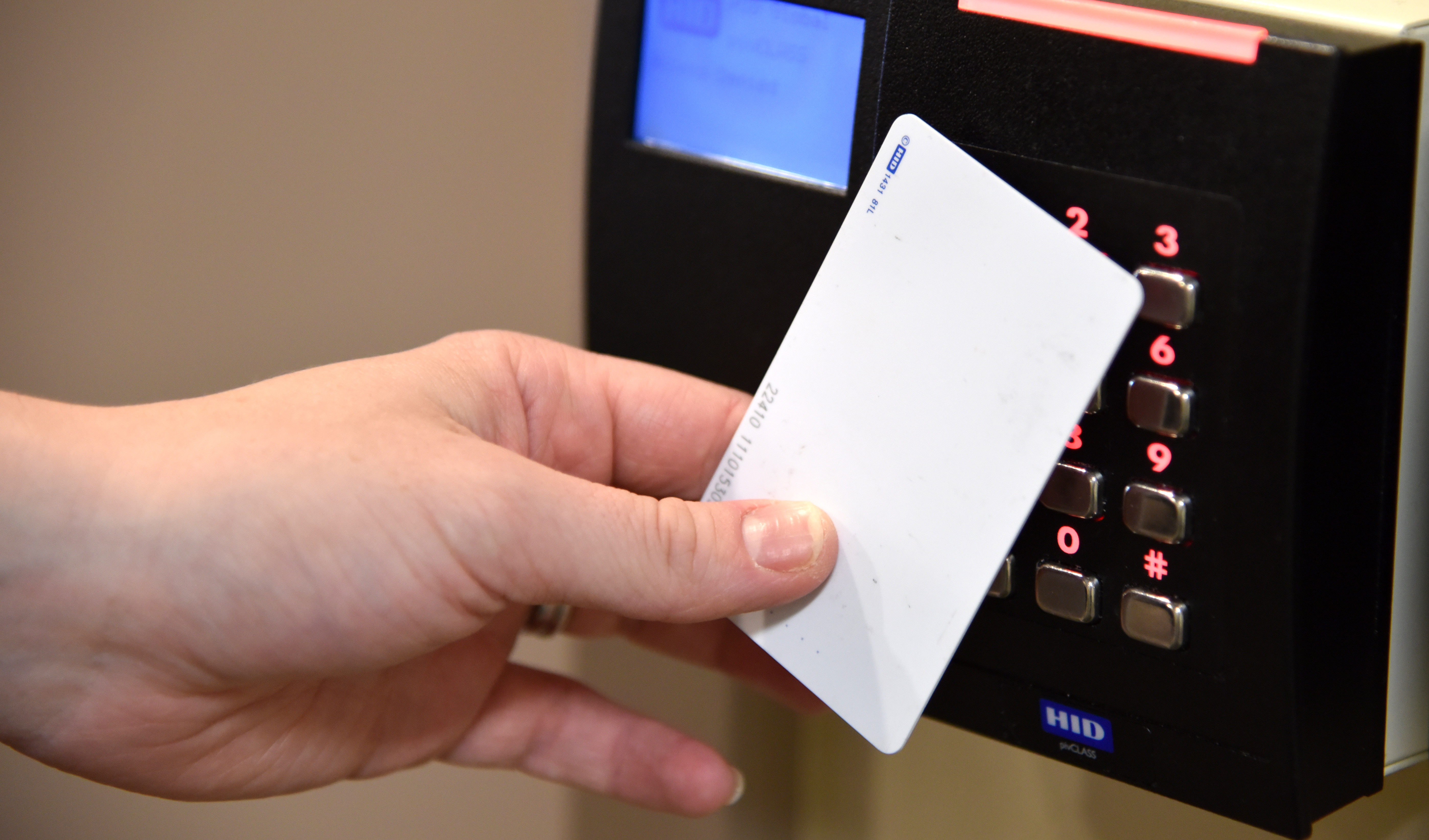 Electronic access control point