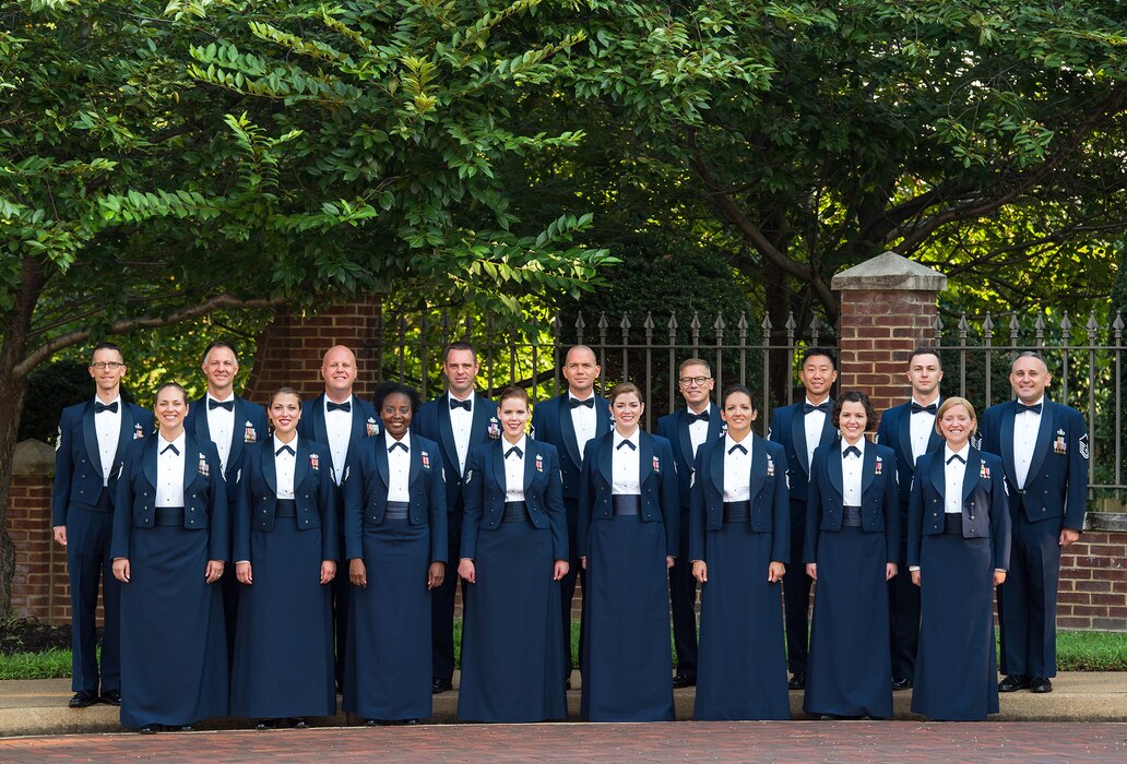 Official Photo of the U.S. Air Force Singing Sergeants