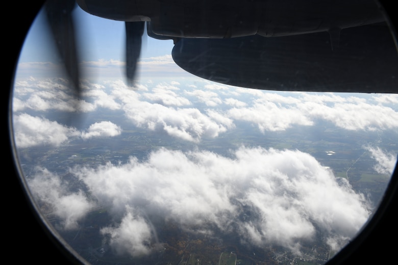 The 910th Airlift Wing invited local educators to Youngstown Air Reserve Station and flew them over Niagara Falls so that they can bring their experiences back to their students and help them learn about the career options and college benefits available to them.