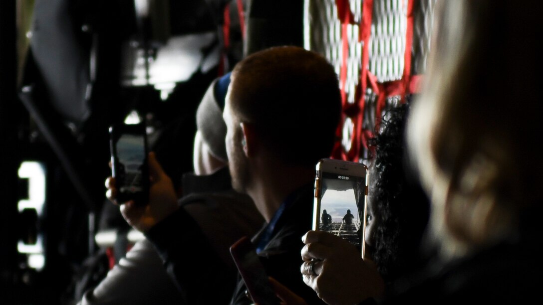 The 910th Airlift Wing invited local educators to Youngstown Air Reserve Station and flew them over Niagara Falls so that they can bring their experiences back to their students and help them learn about the career options and college benefits available to them.