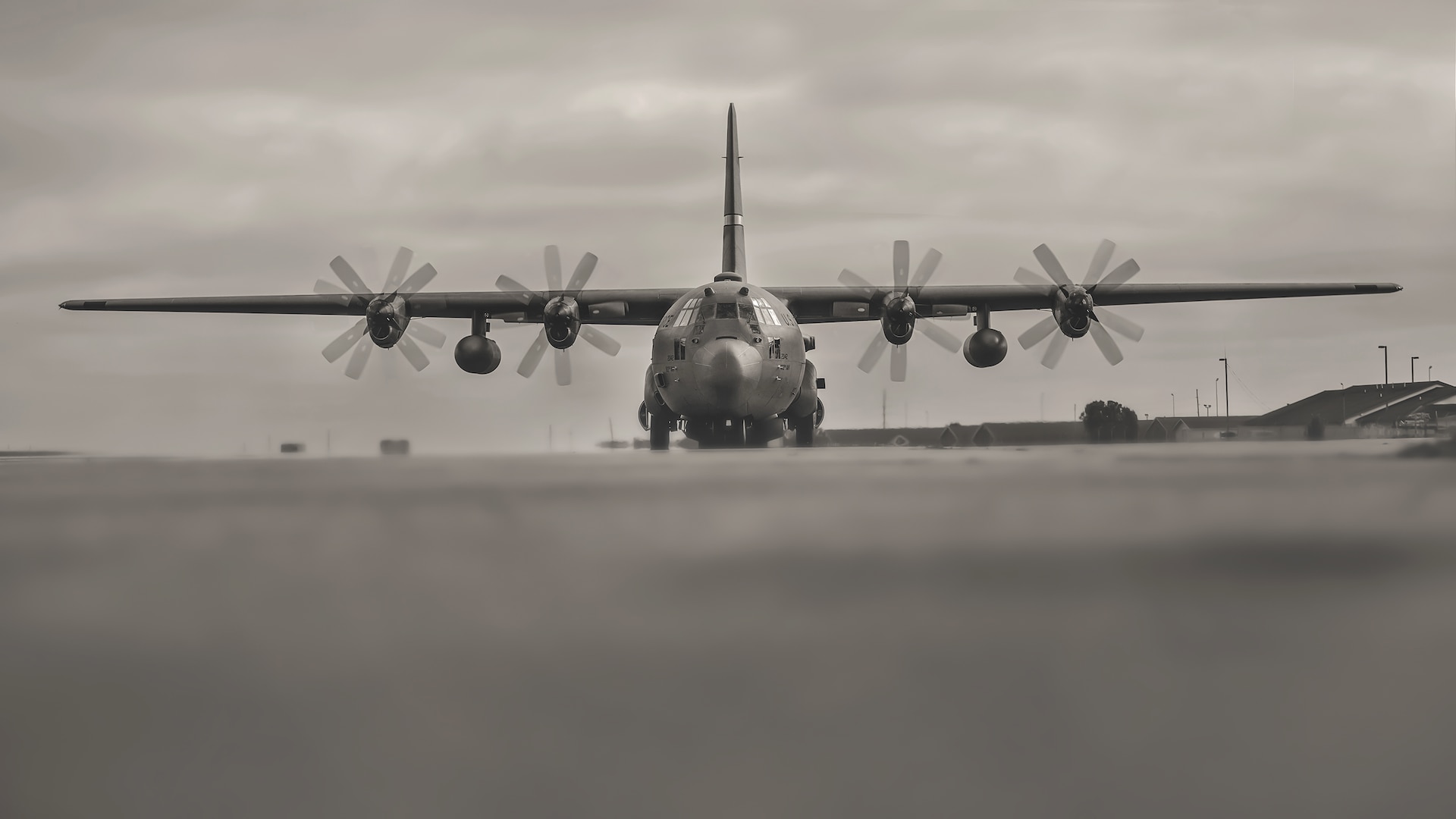 A C-130 Hercules from the Illinois National Guard’s 182nd Airlift Wing based in Peoria, lands at the Marion Airport in Marion, Illinois, during Prairie Assurance, a full-scale, statewide multi-agency exercise Nov. 2, 2018. Soldiers and Airmen from the Illinois National Guard exercised at multiple locations in the state with state agencies, county emergency management agencies and the Illinois Emergency Management Agency to test interoperability during a large-scale catastrophic event.