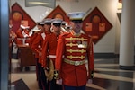 Marine band in dress red jackets