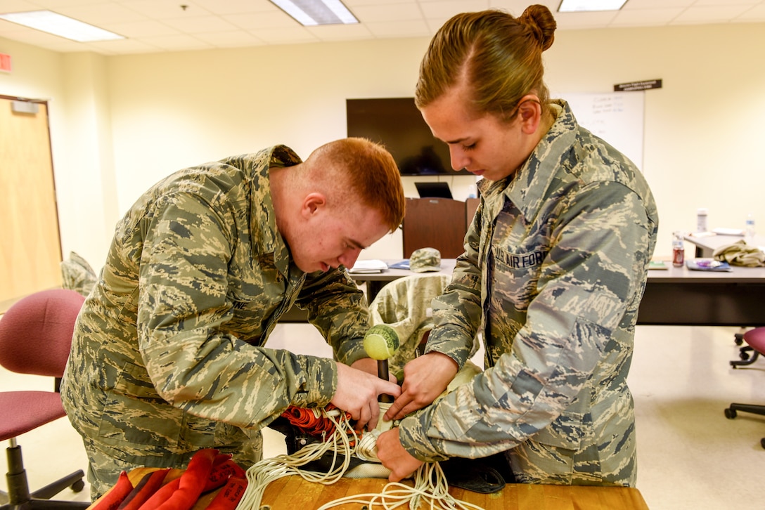 361st TRS aircrew flight equipment training