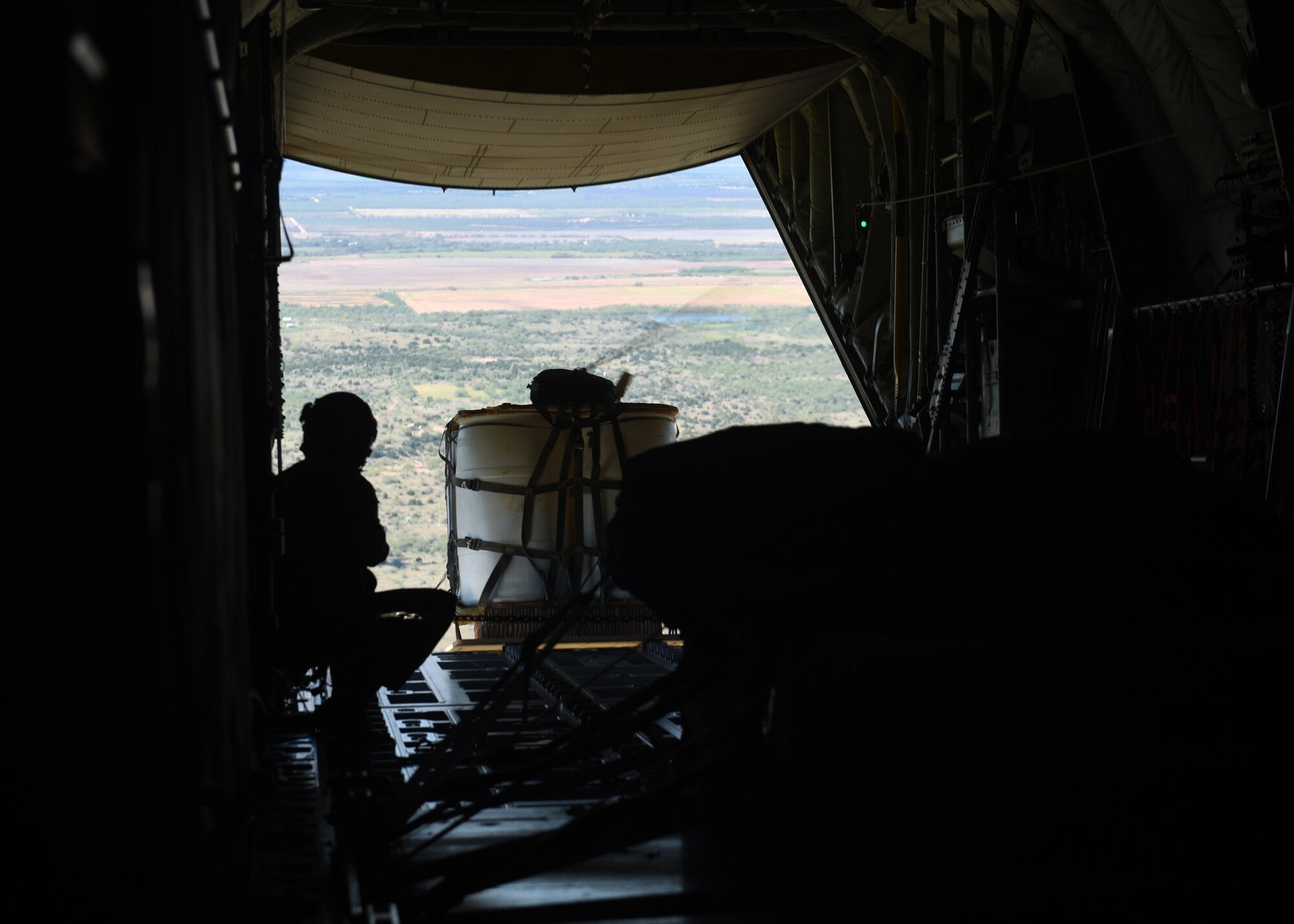 The 317th AW completes chemical warfare exercise