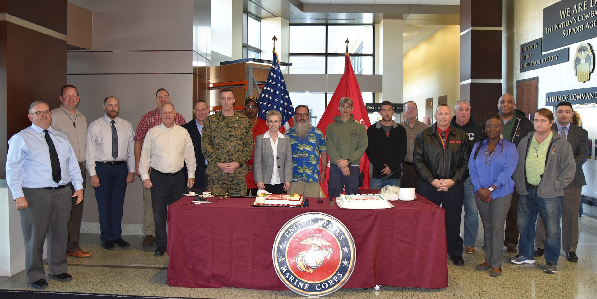 DLA Distribution celebrates the Marine Corps 243rd birthday