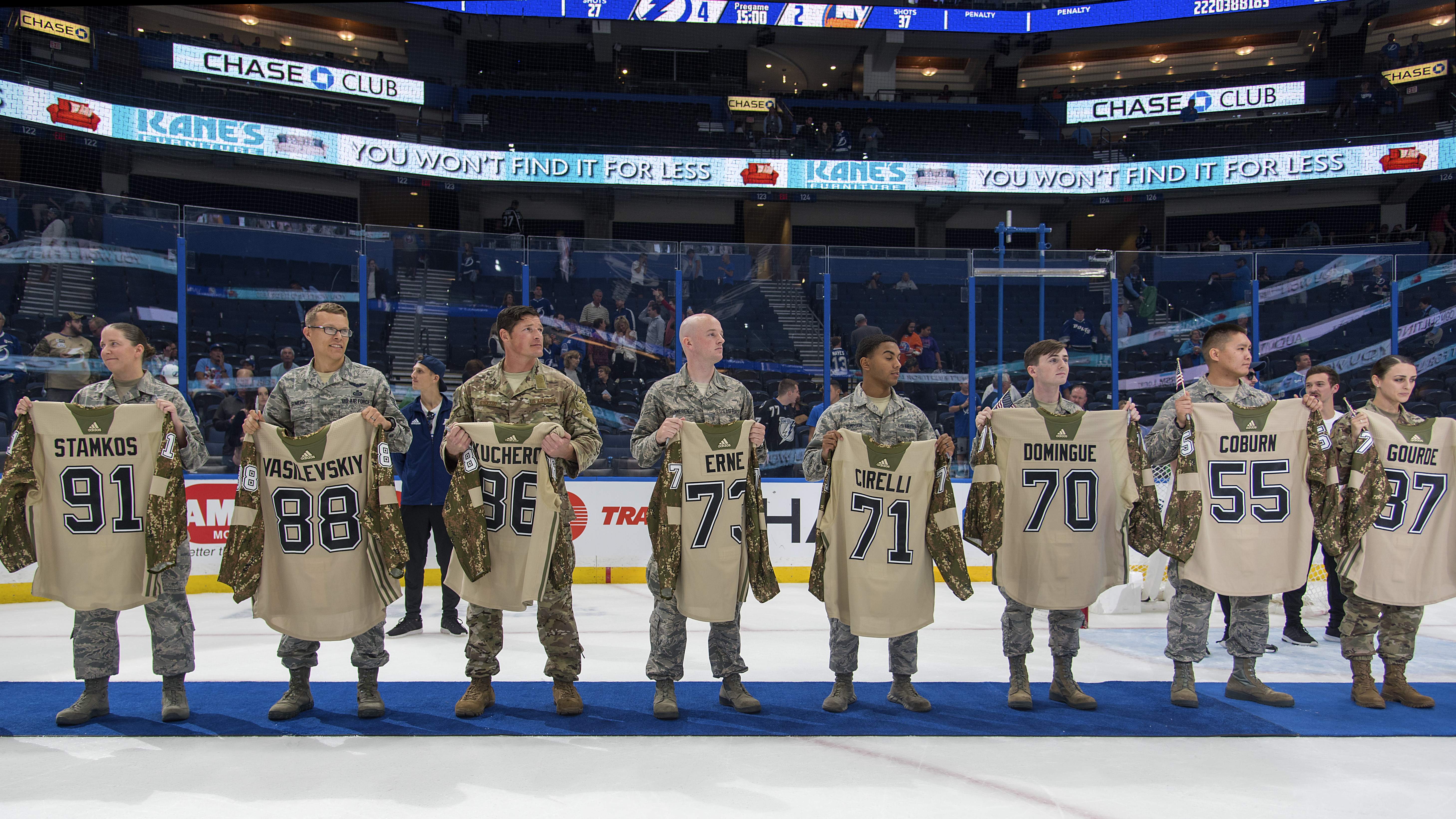 tampa bay lightning military jersey