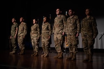 U.S. Navy Adm. Phil Davidson, commander of U.S. Indo-Pacific Commad, presents awards to members of the 353rd Special Operations Group who directly assisted in the recent rescue of a Thai children's soccer team, at Kadena Air Base Nov. 9, 2018.