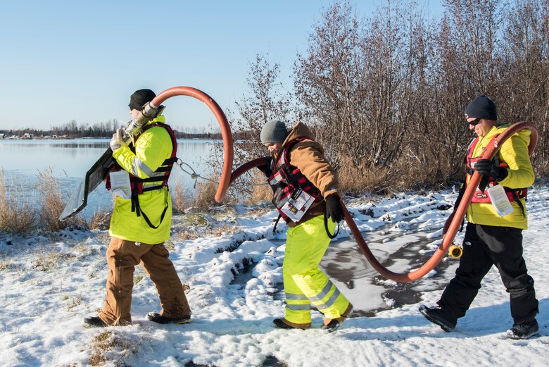Spill the beans Annual exercise readies JBER &gt; Joint Base