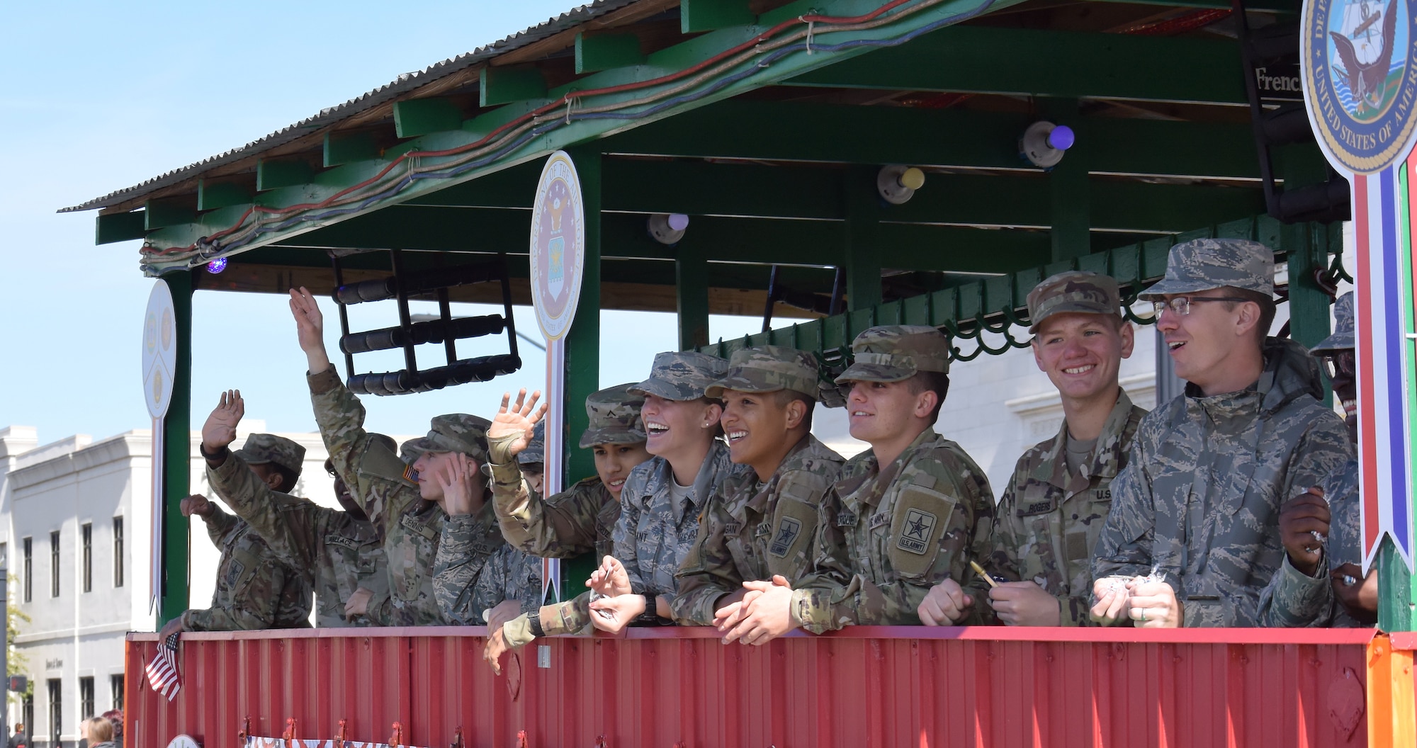 Keesler participates in Veterans Day Parade