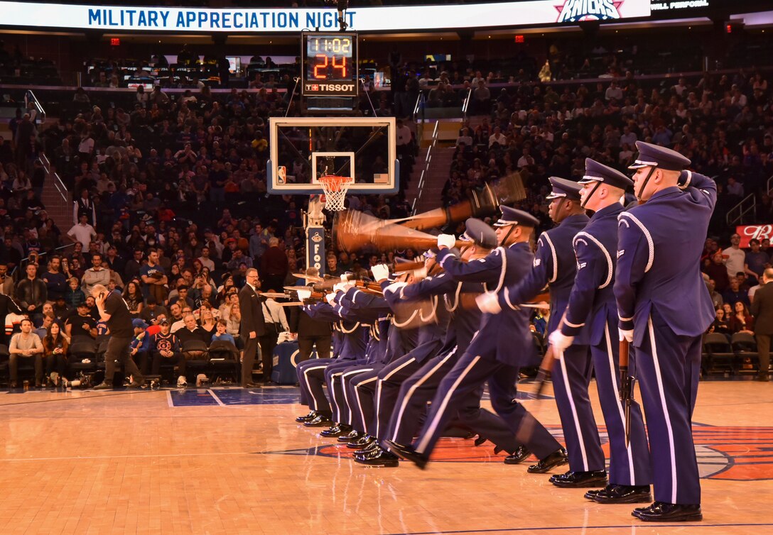 Honor Guard performs