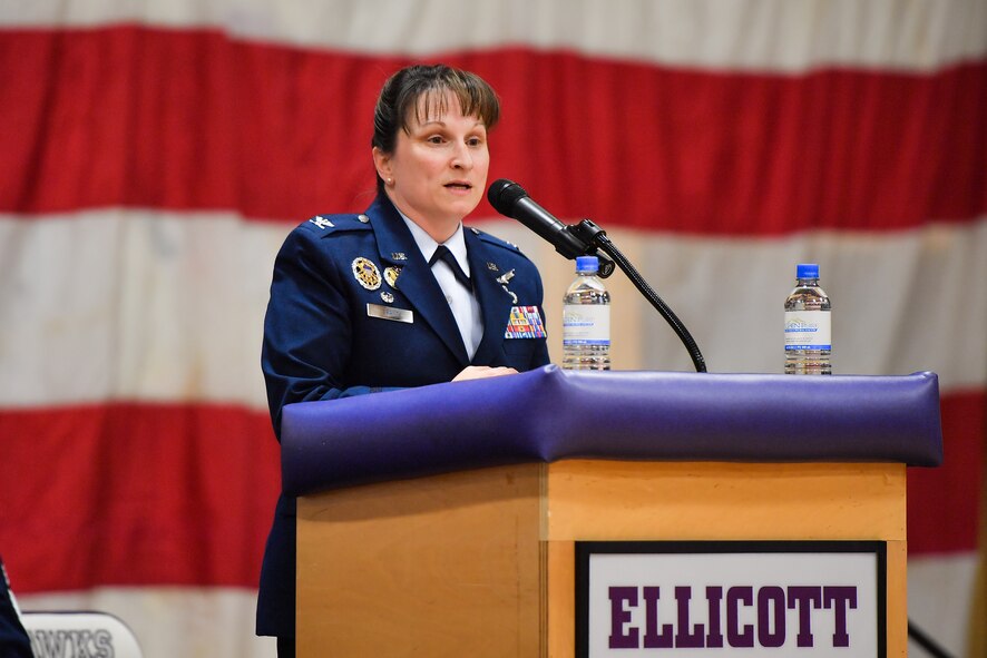 Ellicott celebrates veterans, Schriever