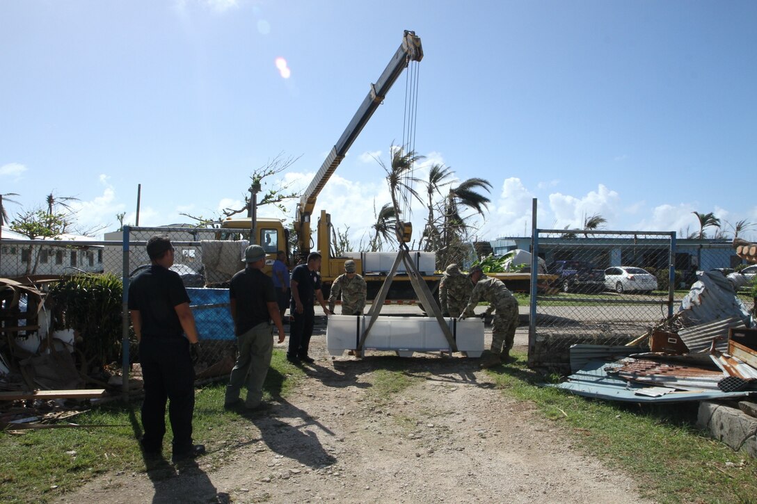 Tent systems form building blocks to restore living conditions to Yutu survivors