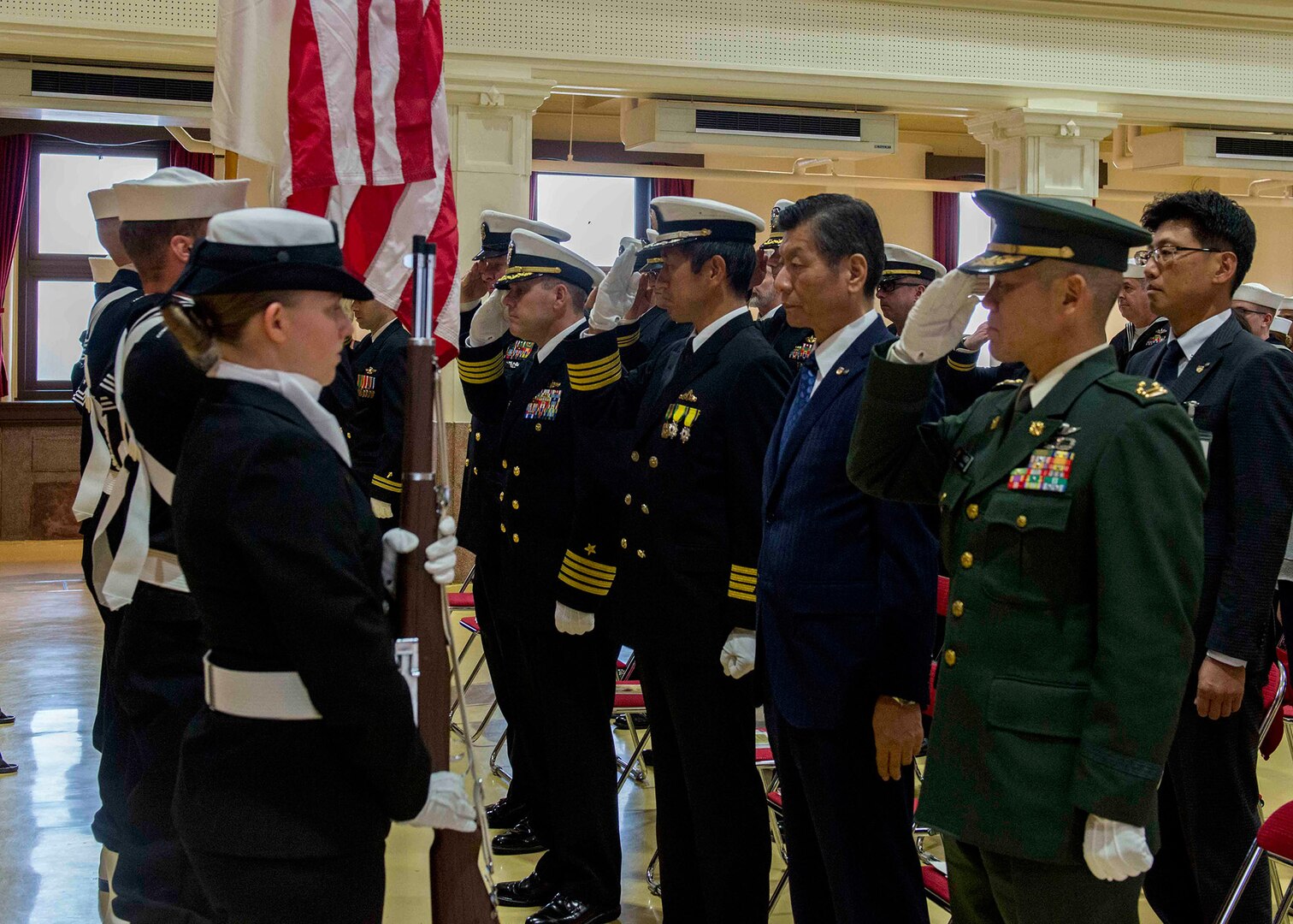 Armistice Day Centennial Remembrance Ceremony Held in Sasebo to Honor Fallen of the Great War