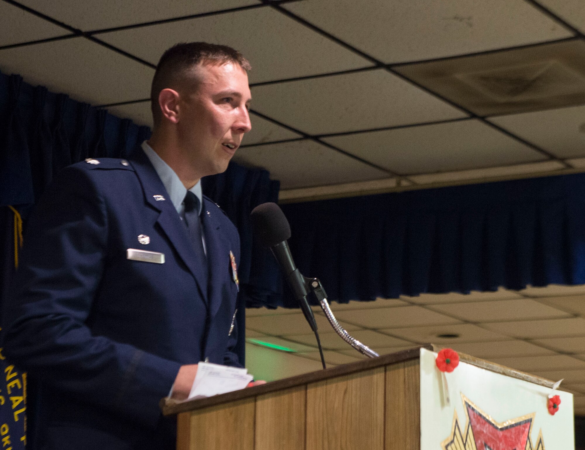 two men saluting