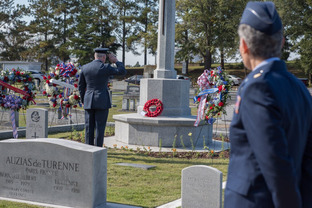 Air University commemorates 100th Remembrance Day