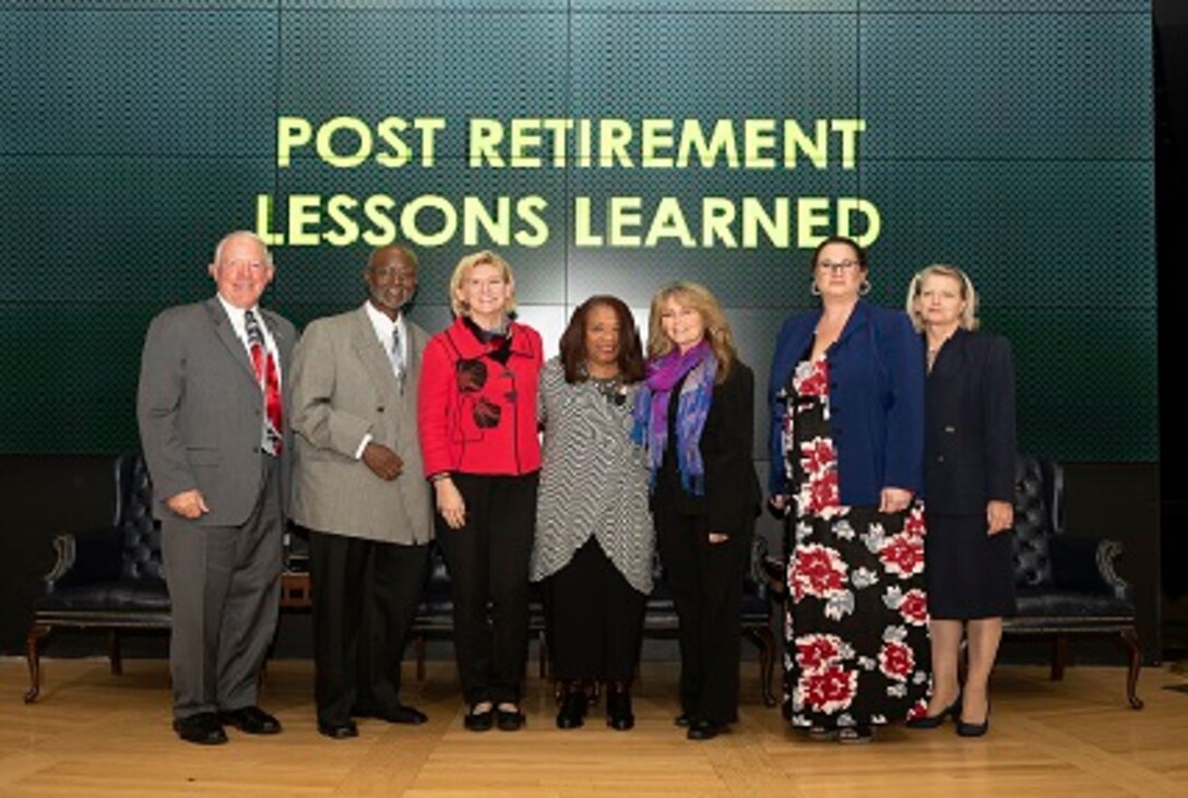 Group Photo from Post Retirement Lessons Learned on Nov 1, 2018