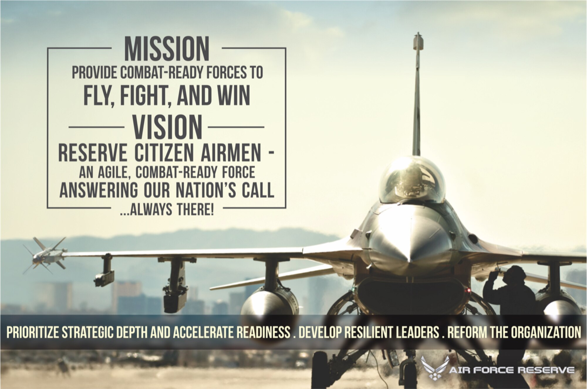 Air Force Reserve mission, vision statement