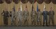 All competitors pose for a photo during the awards ceremony of the 2018 Service Member of the Year Competition on Joint Base McGuire-Dix-Lakehurst, New Jersey, Nov. 8, 2018. U.S. Marine Corps Staff Sgt. Lester Dickerson, Marine Light Attack Helicopter Squadron 773 aerial observer, won the NCO category and Airman 1st Class Jarrod Mohr, 87th Civil Engineer Squadron firefighter, won the junior enlisted category. (U.S. Air Force photo by Airman 1st Class Ariel Owings)