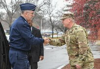 Hyten visits Hanscom