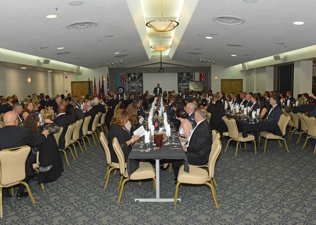 The United Kingdom Joint Strike Fighter Test and Evaluation Squadron here at Edwards hosted the Royal Air Force Battle of Britain Night at Club Muroc Nov. 9. Patrons were treated to dinner and beverages to commemorate the World War II battle, which lasted July 10 to October 31, 1940.