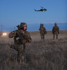 Members of the 341st Security Forces Group practice a launch facility recapture during exercise Global Thunder 19, Oct. 30, 2018, at Malmstrom Air Force Base, Mont.