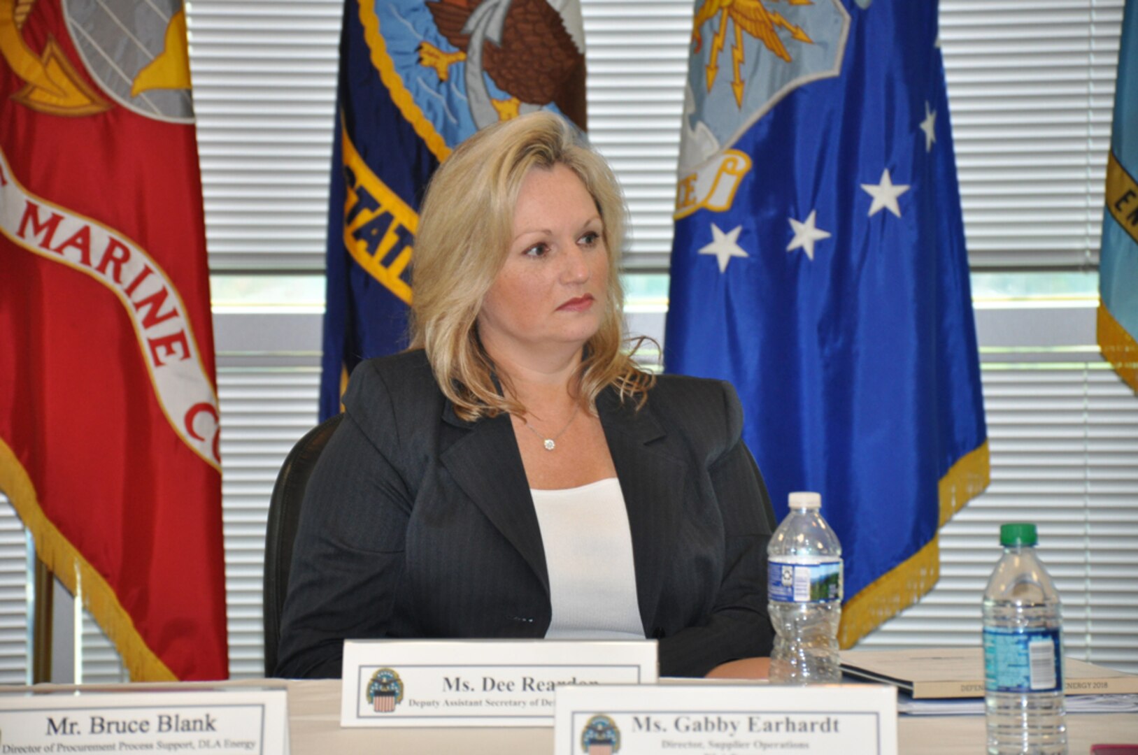Deputy Assistant Secretary of Defense for Supply Chain Integration Dee Reardon visits DLA Energy