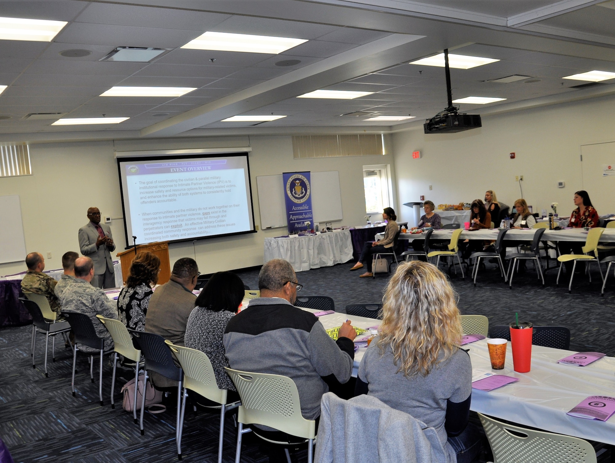 Wright-Patt Family Advocacy program hosts community partnership meeting