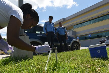MEDEL tests local water