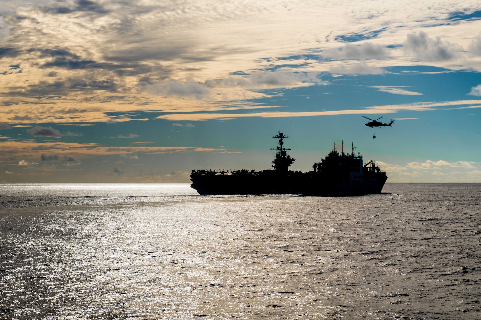 Ronald Reagan, John C. Stennis Carrier Strike Groups Operate in Philippine Sea