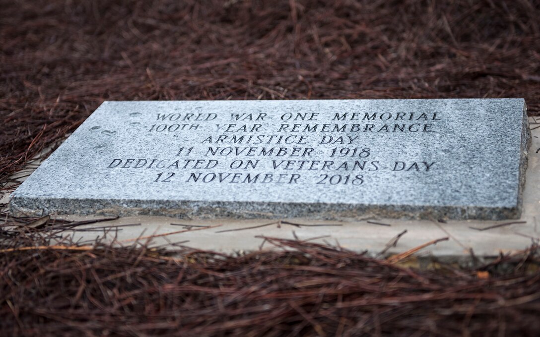 A native Florida dogwood tree and Armistice Day monument were planted and dedicated on Veterans Day, Nov. 12 to mark the 100th anniversary of Armistice Day. The monument and tree serve as a remembrance.