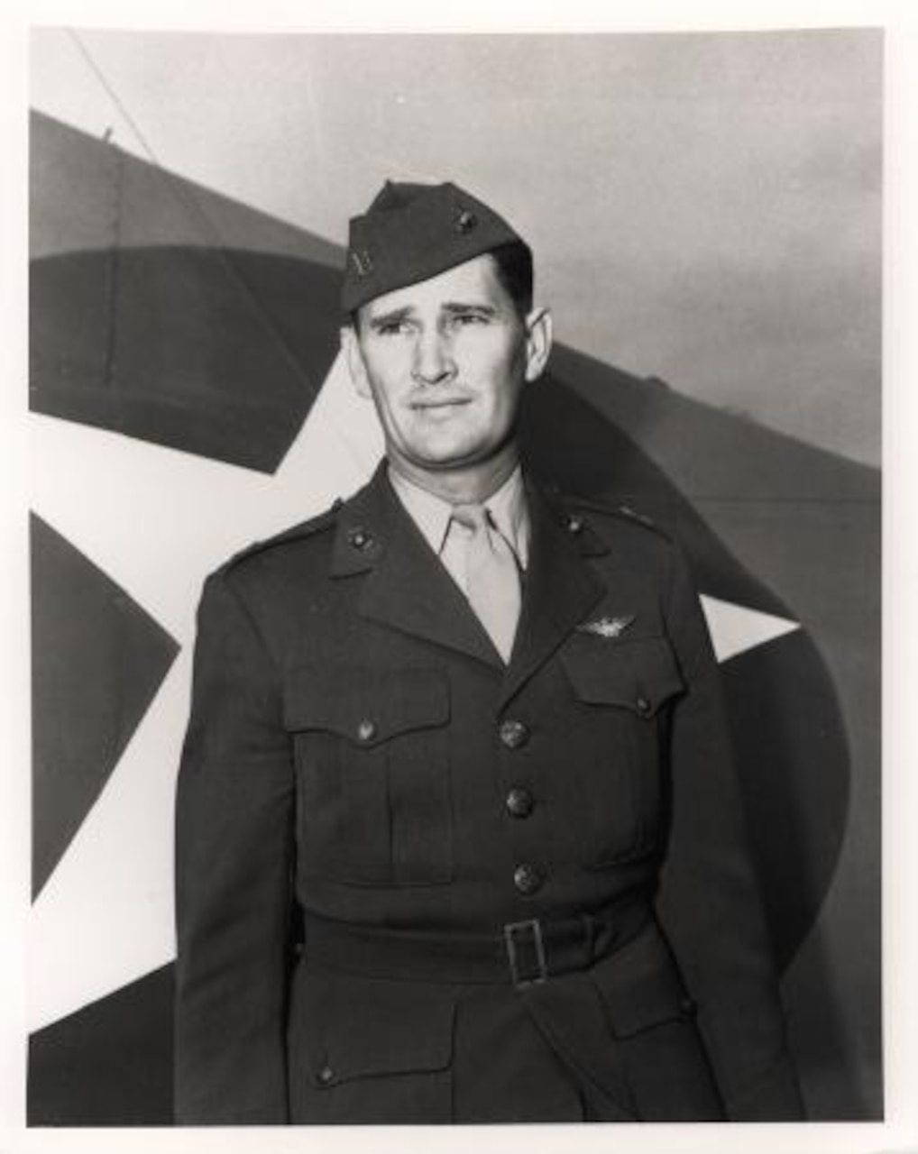 Portrait of Marine Corps Capt. Joseph Foss