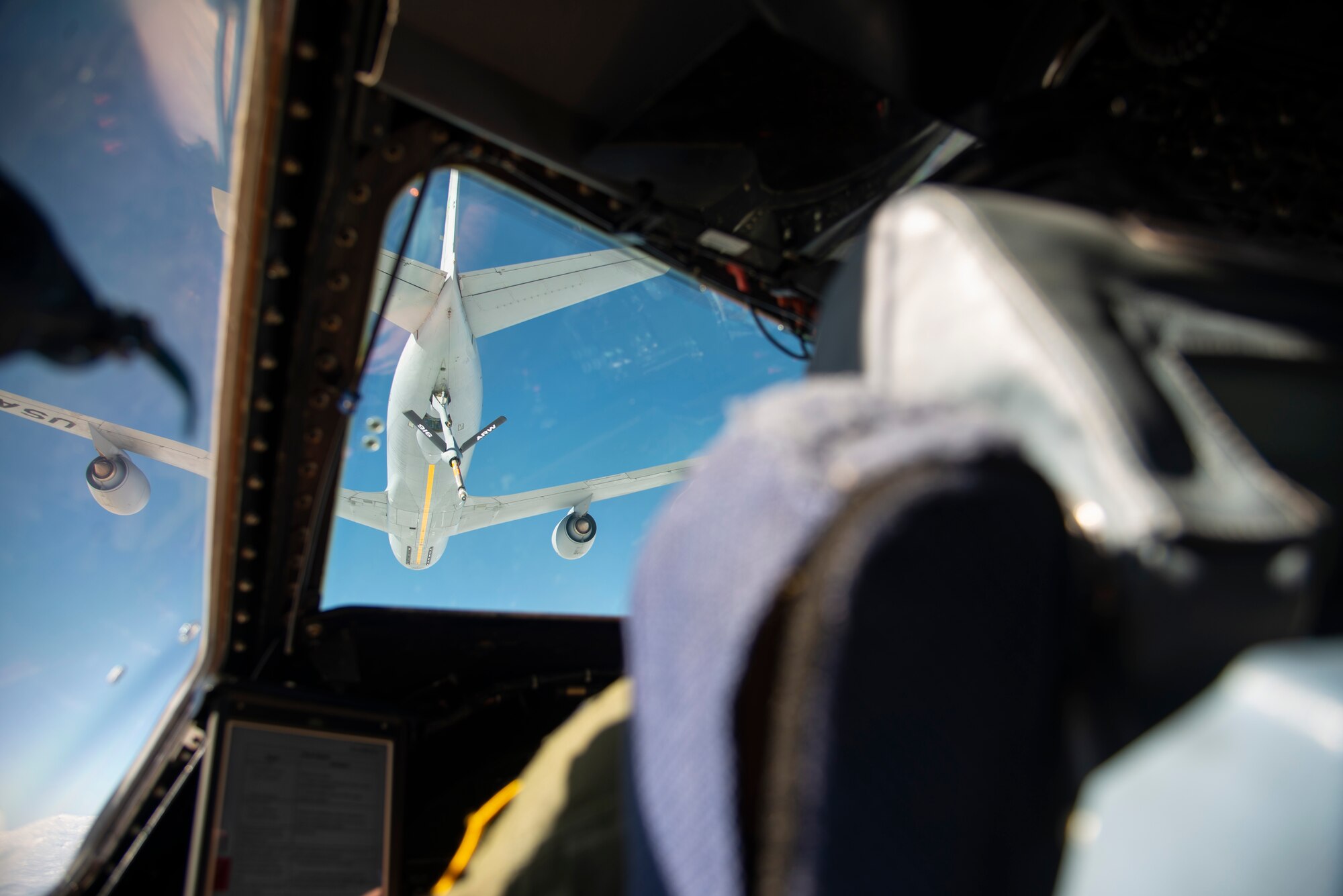 9th Airlift Squadron supported the 142nd Aeromedical Evacuation Squadron, Delaware Air National Guard, inflight medical scenario training as well as an inflight refueling.