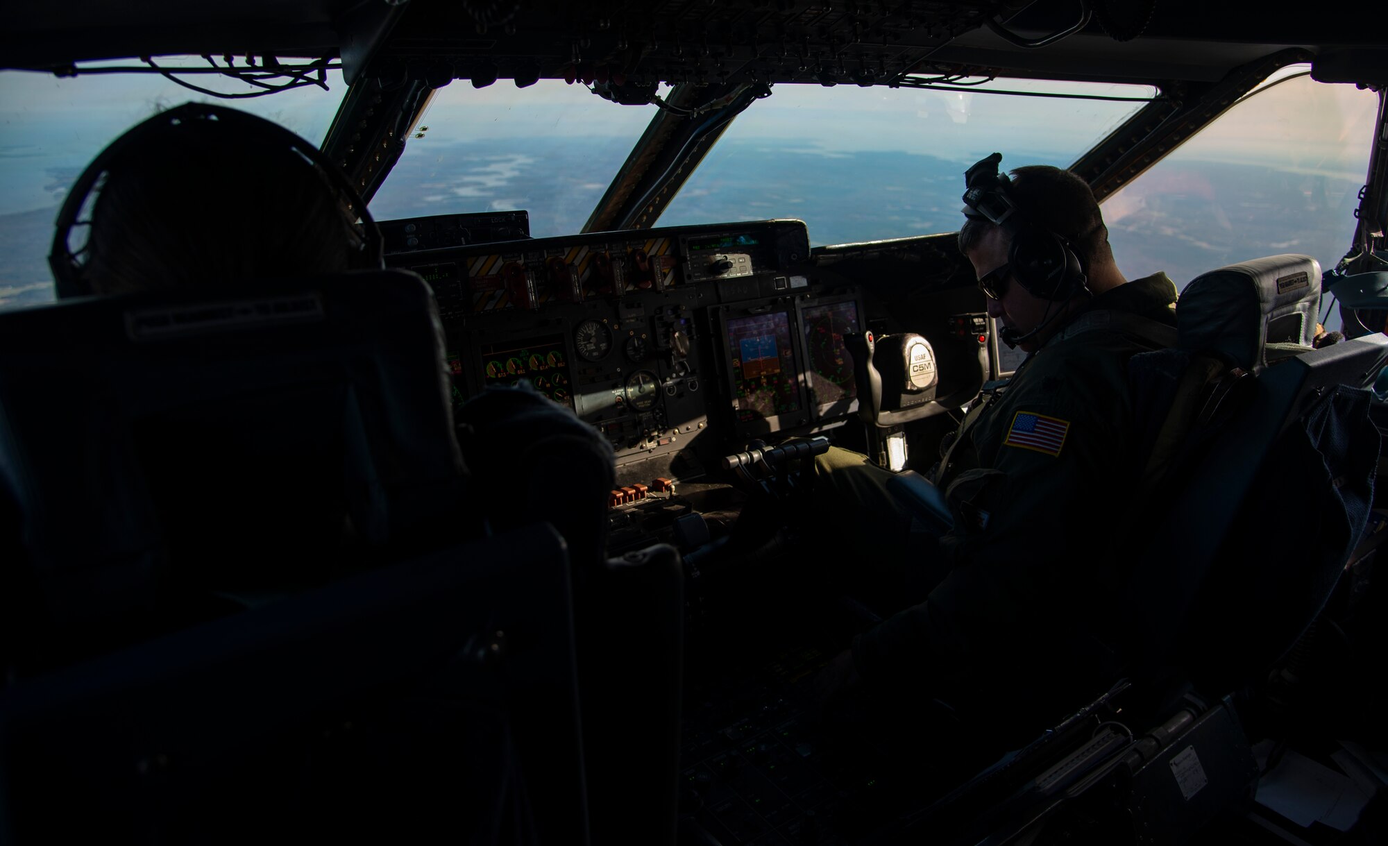 9th Airlift Squadron supported the 142nd Aeromedical Evacuation Squadron, Delaware Air National Guard, inflight medical scenario training as well as an inflight refueling.