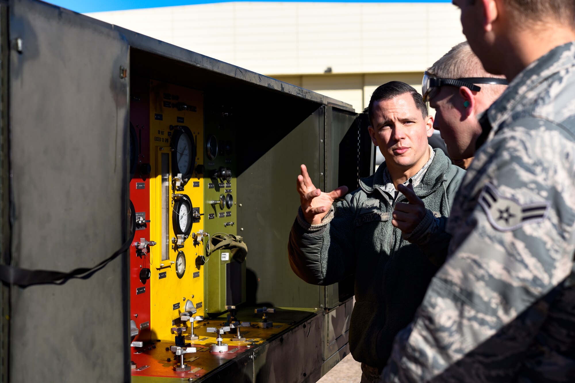 Sheppard AFB Airmen in Training