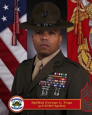 Sergeant Major George L Vega Marine Corps Recruit Depot San