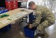 U.S. Air Force Staff Sgt. Matthew Baxter, Air Combat Command Communication Support Squadron global command and control systems administrator, places personal computers in a recycle bin during America Recycles Day at Joint Base Langley-Eustis, Virginia, Nov. 15, 2018. Electronic recycling limits the amount of solid waste in landfills, as well as limiting toxic waste, which electronics represents 70 percent of. (U.S. Air Force photo by Senior Airman Derek Seifert)