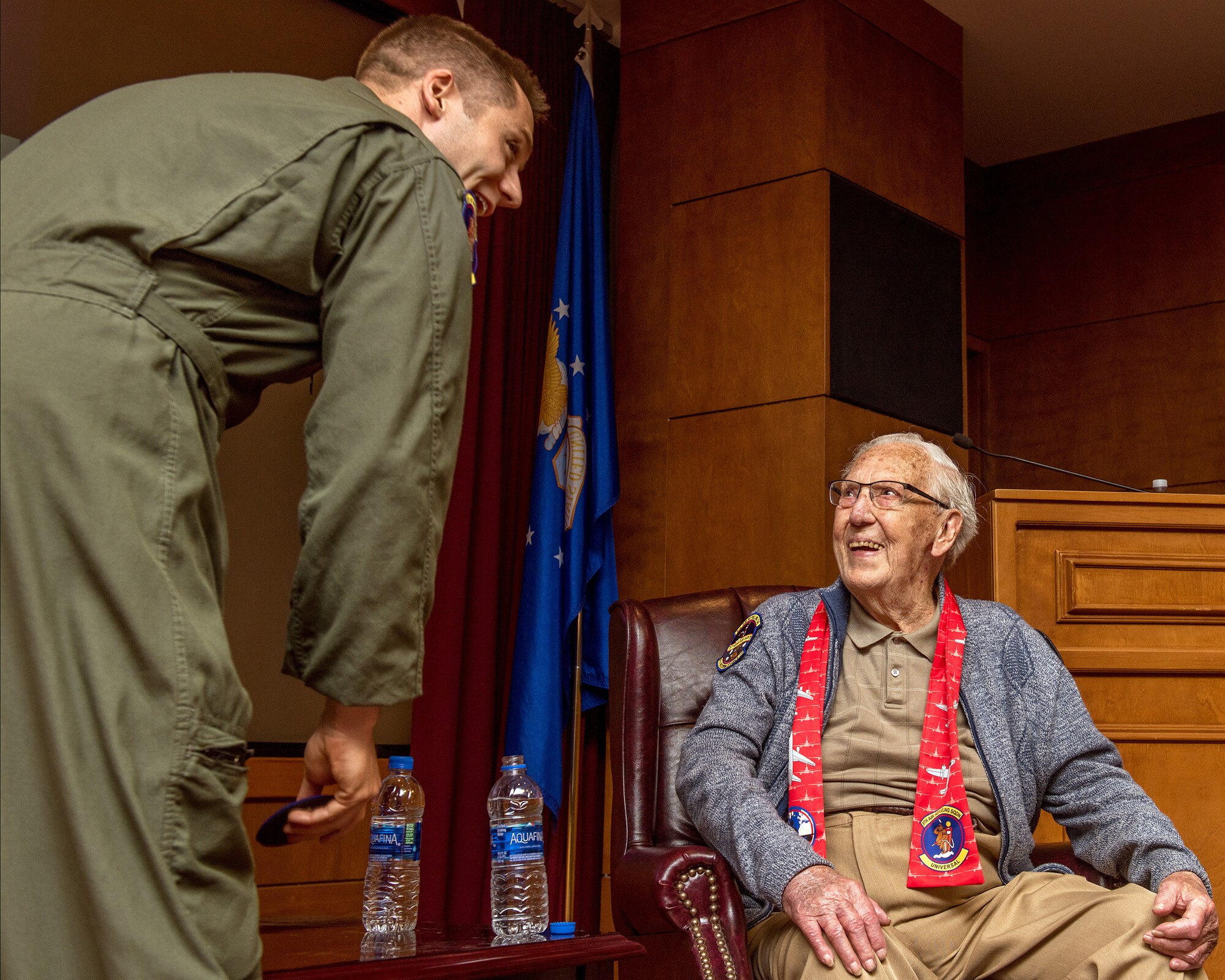 Travis celebrates World War II veteran’s 100th birthday